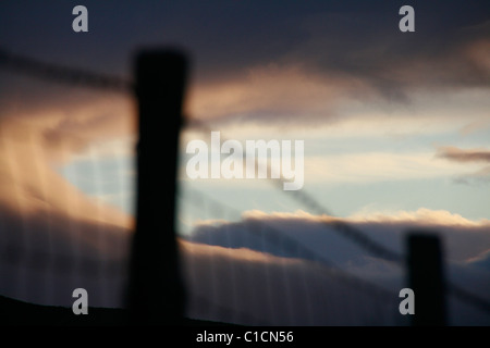 wave like cloud formation in snowdonia, north wales great britain uk Stock Photo