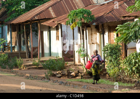 Old Korogwe scene, Tanzania Stock Photo - Alamy