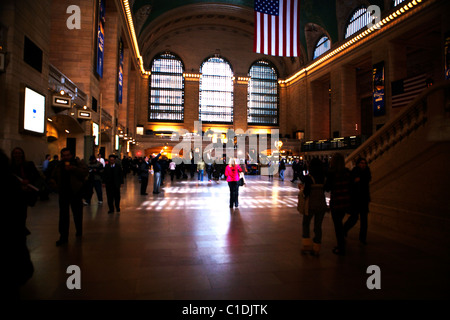 The interior of Grand Central Station New York Manhattan USA Stock Photo