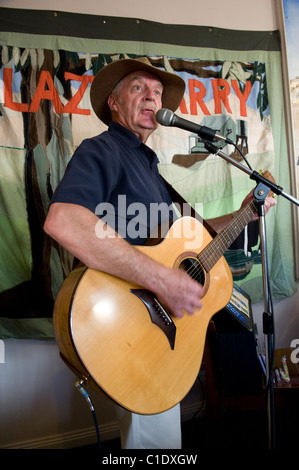 Lazy Harry at the Billy Tea Rooms in Glenrowan, Victoria, Australia Stock Photo