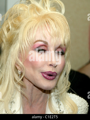 Dolly Parton Opening Night After Party for the new Broadway musical 'Nine To Five' at the New York Marriott Marquis Hotel. New Stock Photo