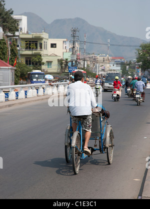 Pedicab in Nha Trang Stock Photo