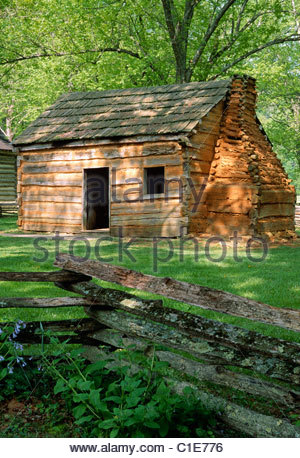 Abraham Lincoln's Boyhood home near Hodgenville, Kentucky, USA Stock ...