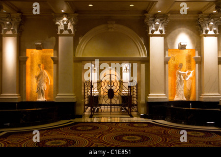 Caesar Palace Hotel Restroom Entrance Las Vegas Stock Photo