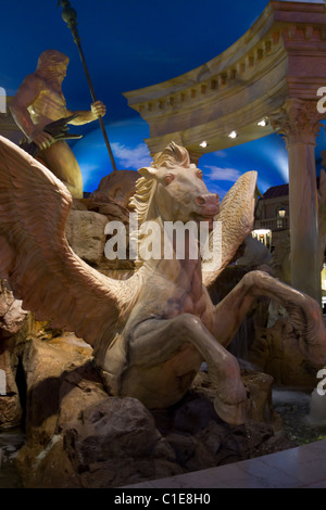 Caesars Palace Hotel Inside Las Vegas Stock Photo