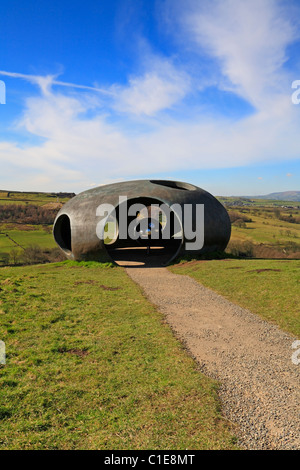 The Atom Panopticon sculpture, Wycoller Country Park, Colne, Pendle ...