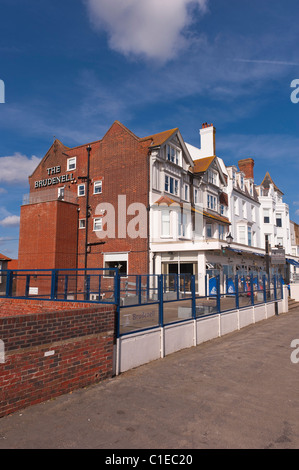 The Brudenell Hotel on the seafront in Aldeburgh , Suffolk , England ...