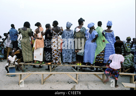 Senegal, Sine Saloum region, Djifer fishermen village Stock Photo