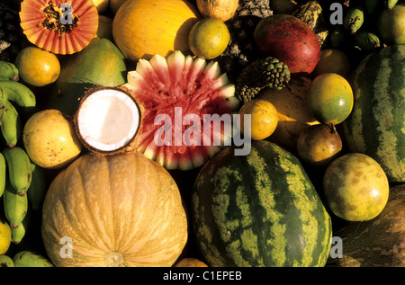 Brazil, tropical fruits Stock Photo