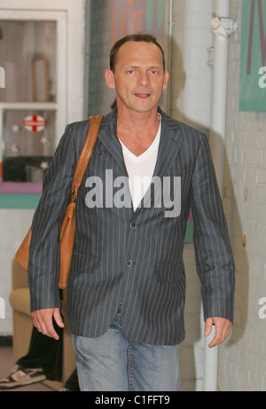 Perry Fenwick who plays Billy Mitchell in BBC soap 'Eastenders' leaving the 'This Morning' studios London, England - 08.05.09 Stock Photo