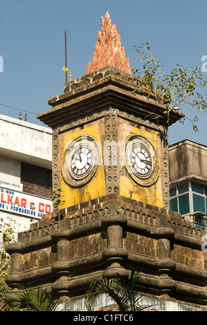 Hindu shrine, Fort Area, Mumbai, India Stock Photo