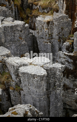 The Buttertubs, Buttertubs Pass, Yorkshire Dales National Park, Yorkshire, England, United Kingdom Stock Photo