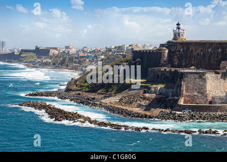 El Morro Castle, San Juan, Puerto Rico Stock Photo