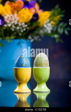 bunch of tulips Stock Photo