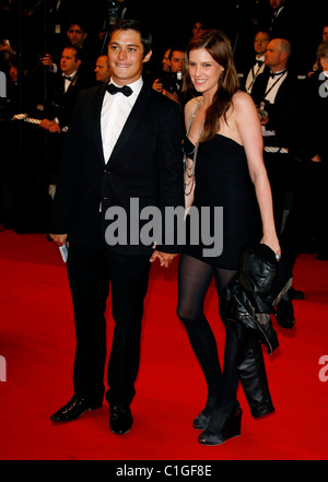 Aurelien Wiik and Guest 2009 Cannes International Film Festival - Day 6 Premiere of 'Antichrist' - Arrivals Cannes, France - Stock Photo