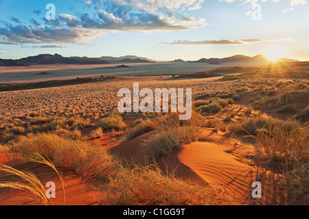 Scenic view of The NamibRand Nature Reserve Stock Photo