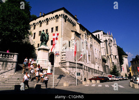 France, Savoie, Chambery, castle of the Dukes of Savoy (Chateau des ducs de Savoie) Stock Photo