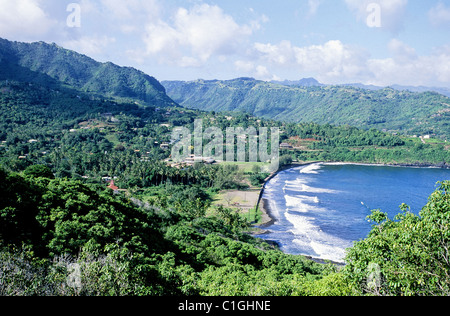 France, French Polynesia, Marquisas archipelago, Hiva Hoa Island Stock Photo