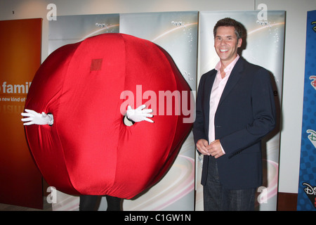 Wipeout Red Ball and John Henson Disney ABC Television Summer Press Junket held at the ABC Riverside Building Burbank, Stock Photo