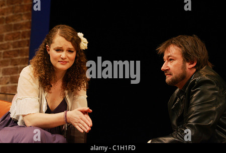 Emma Cunniffe and James Dreyfus 'Amongst Friends' photocall at the Hampstead Theatre London, England - 22.05.09 Stock Photo