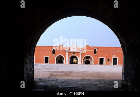 Mexico, Veracruz State, Antigua, San Juan de Ulua fortress Stock Photo