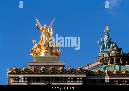 France, Paris, Opera Stock Photo