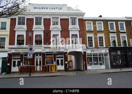 The 'Walmer Castle' pub, Notting Hill, London, UK