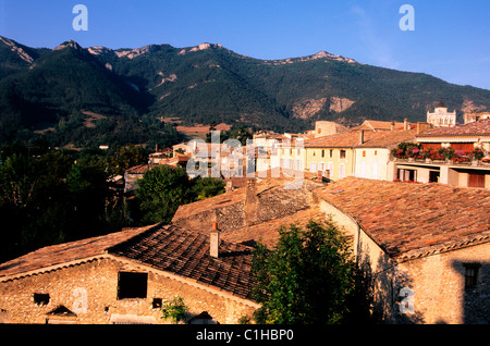 France, Drome, little town of Die Stock Photo