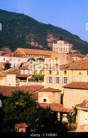 France, Drome, little town of Die Stock Photo