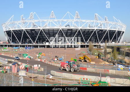 2012 London Olympic stadium Stock Photo