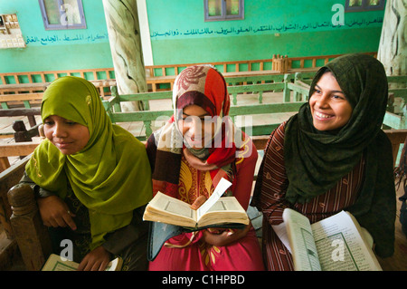 Shiek Hassan Aly Koranic School in Luxor, Egypt Stock Photo