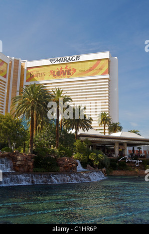 The Mirage Resort and Casino, in Las Vegas Stock Photo