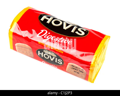 Hovis Digestive Biscuits Stock Photo