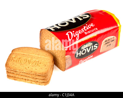 Hovis Digestive Biscuits Stock Photo