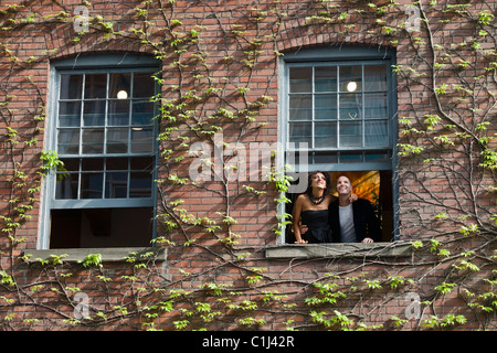 Couple, Toronto, Ontario, Canada Stock Photo