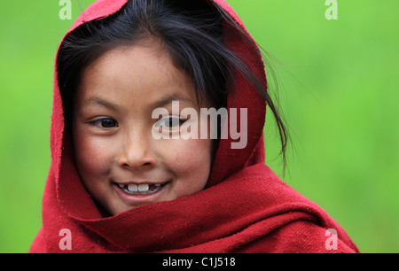 Nepali girl Nepal Himalaya Stock Photo - Alamy