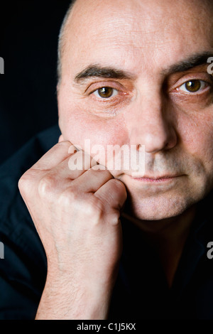 Portrait of Man Stock Photo