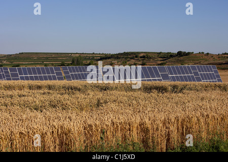 Solar Energy. LLeida. Spain Stock Photo - Alamy