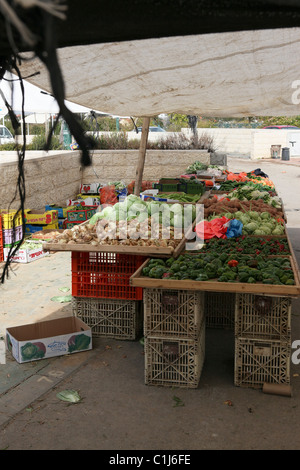 Israel, Southern District, Netivot (founded 1956) The outdoor market Stock Photo