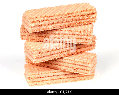 Wafer Biscuits Stock Photo