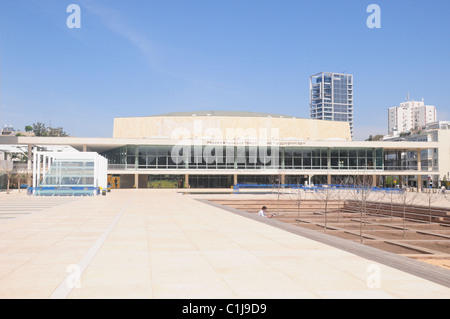 Fredric R Mann Auditorium, home of the Israel symphony orchestra. Stock Photo