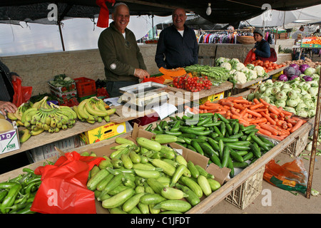 Israel, Southern District, Netivot (founded 1956) The outdoor market Stock Photo