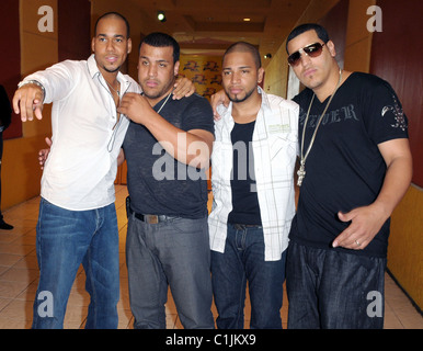 Lenny Santos, Max Santos, Anthony Romeo Santos and Henry Santos Jeter ...