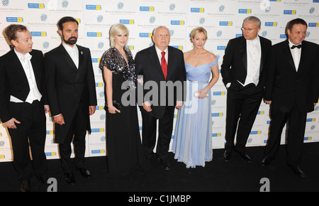 Geordie Greig Evgeny Lebedev, Anastasia Gorbachev, Mikhail Gorbachev, J. K. Rowling, Alexander Lebedev and Guest Raisa Stock Photo