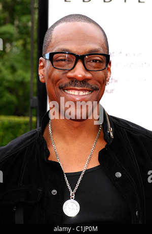 Eddie Murphy Los Angeles Premiere of 'Imagine That' held at the Paramount Theatre - arrivals Hollywood, California, USA - Stock Photo