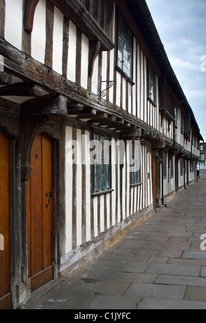 Almshouses Stratford upon Avon Stock Photo