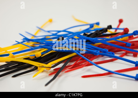 cable ties Stock Photo
