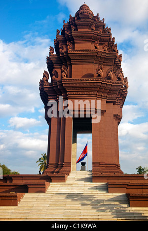 Independence Monument, Phnom Penh, Cambodia Stock Photo