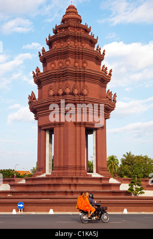 Independence Monument, Phnom Penh, Cambodia Stock Photo