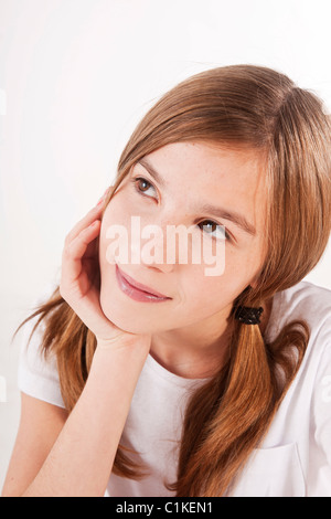 Portrait of Girl Stock Photo